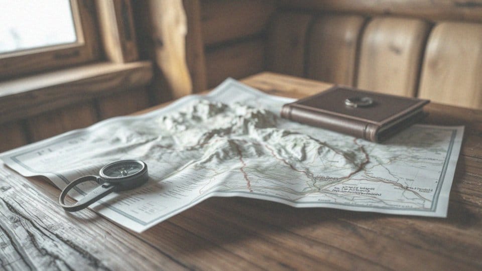 Co zawiera mapa okolic Zakopanego w skali 1:60'000?