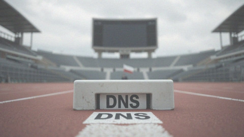 Dlaczego zawodnik z oznaczeniem „DNS” nie zdobywa punktów?