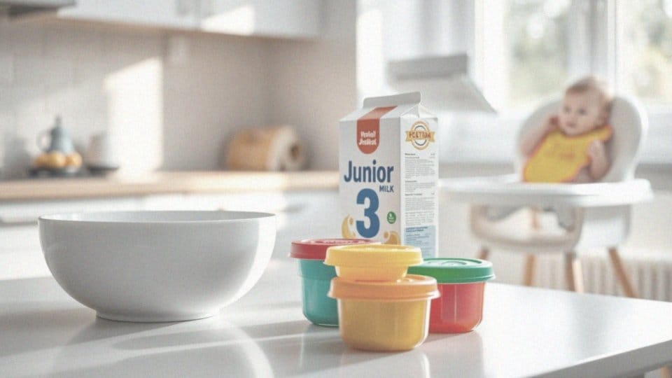 Co to jest mleko Junior 3 i kiedy je podawać?
