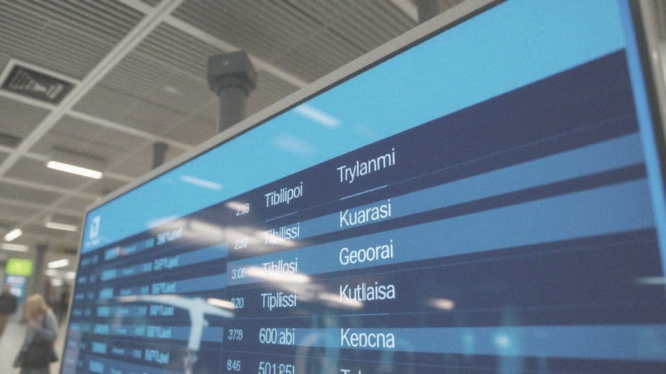 Jakie są bezpośrednie połączenia z Polski do Gruzji?