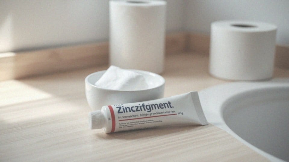 Jakie działania niepożądane mogą wystąpić przy stosowaniu maści cynkowej?
