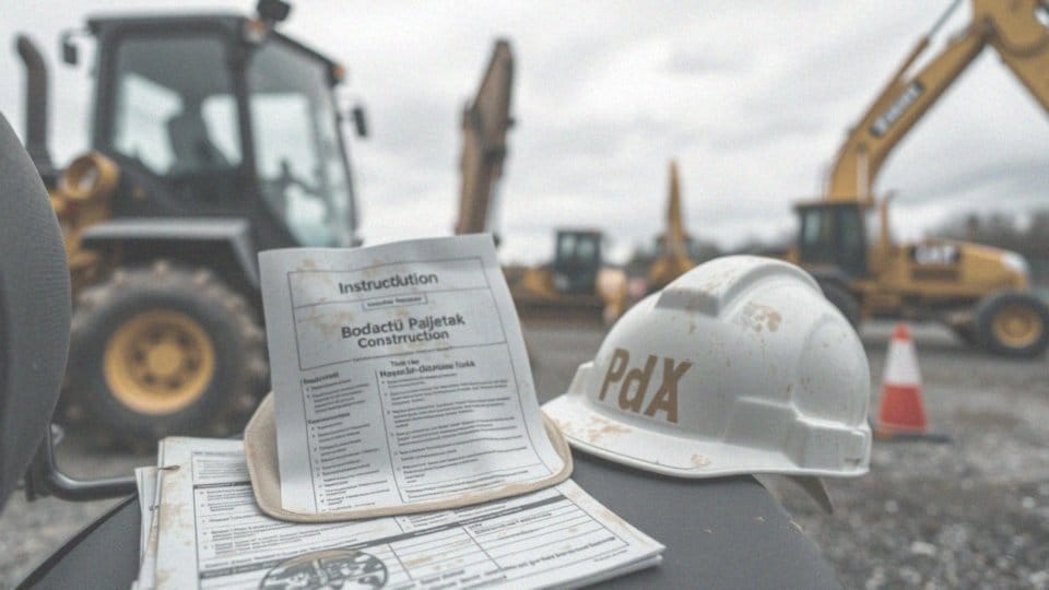 Jak przygotować się do egzaminu na uprawnienia operatora koparko-ładowarki?