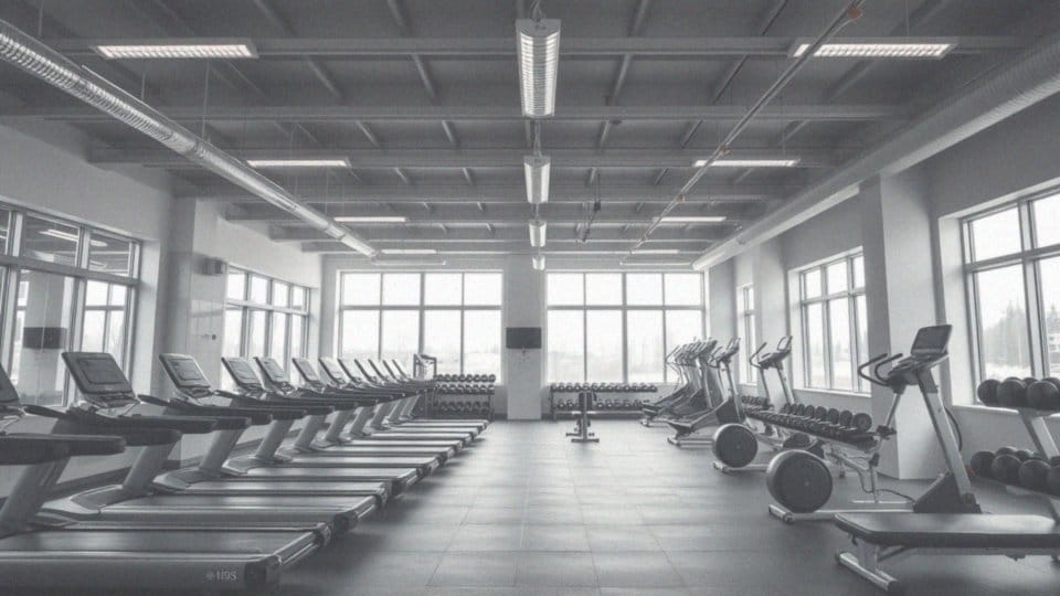 Jakie wyposażenie znajduje się w siłowniach i klubach fitness?