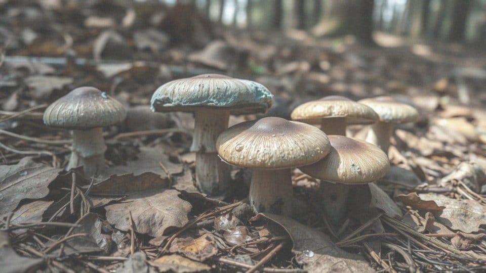 Jakie są najczęstsze pomyłki przy identyfikacji podgrzybka niebieskiego?