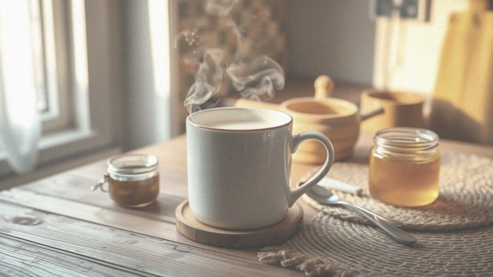 W jaki sposób mleko z miodem łagodzi ból gardła?