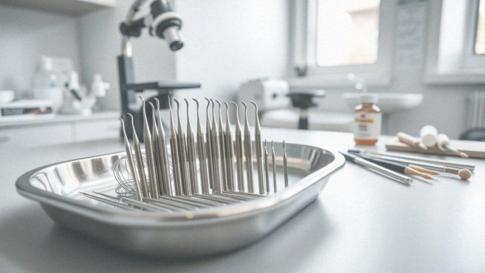 Jakie narzędzia stosuje się w endodoncji zębów 5?