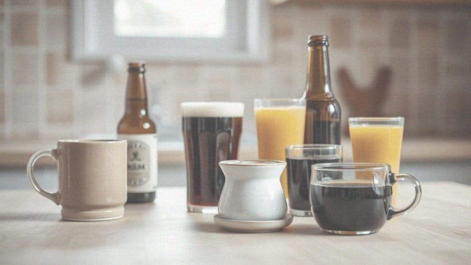 Jakie inne napoje mogą wpłynąć na wyniki zbiórki moczu?