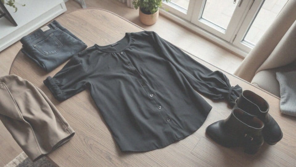 Co do czarnej koszuli damskiej? Stylizacje i porady