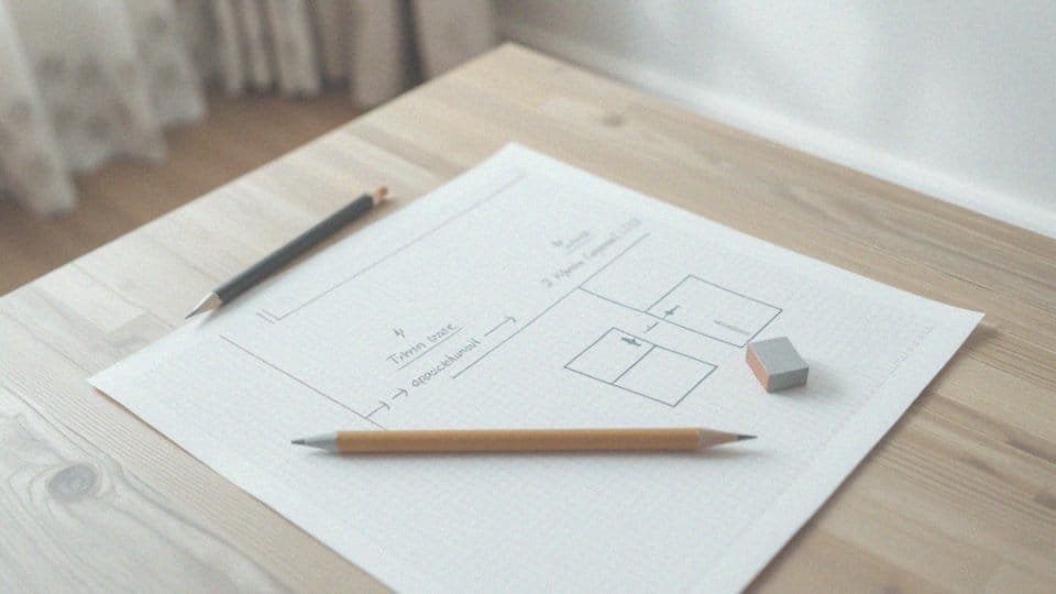 Jak narysować projekt kuchni? Kluczowe zasady i przybory