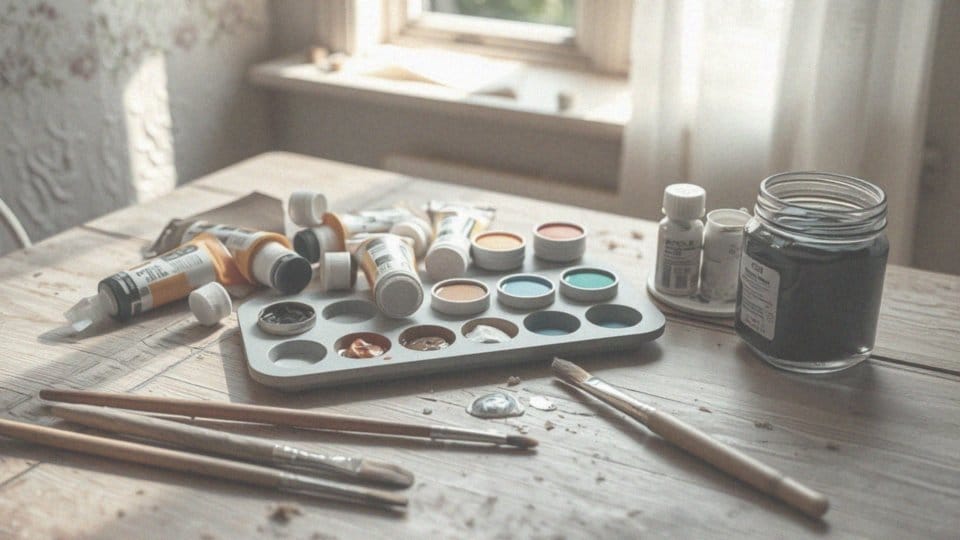 Jakie to są farby akrylowe? Właściwości, zalety i zastosowanie