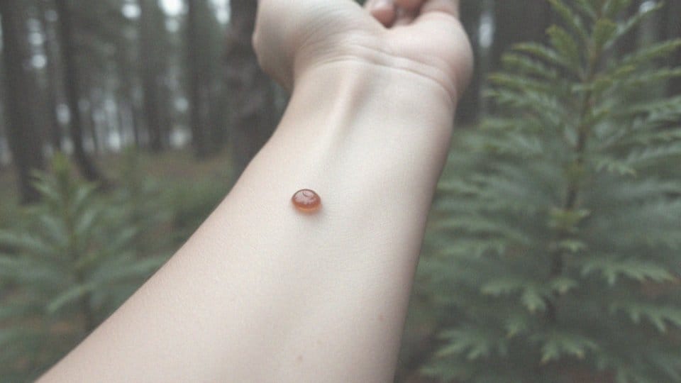 Ślad po ugryzieniu kleszcza – objawy i co robić po ukąszeniu