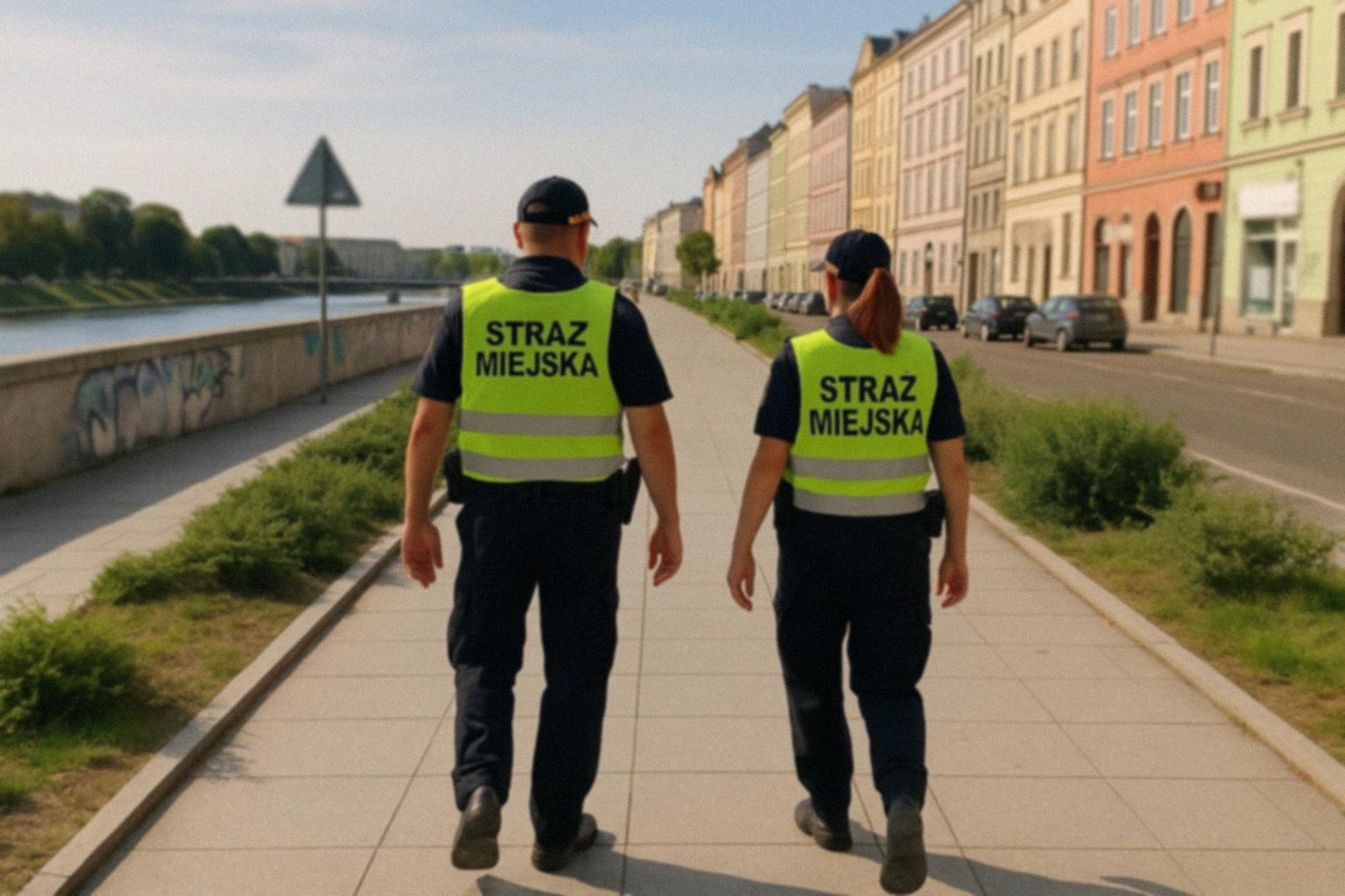 Interwencja Straży Miejskiej w sprawie pszczół w Jeleniej Górze