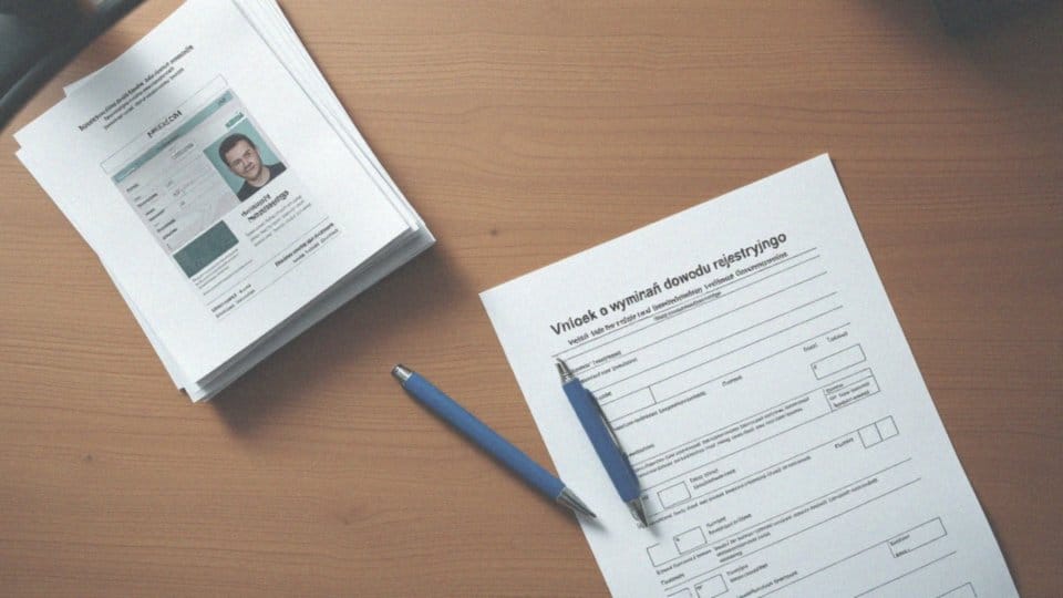 Wniosek o wymianę dowodu rejestracyjnego PDF – co musisz wiedzieć?