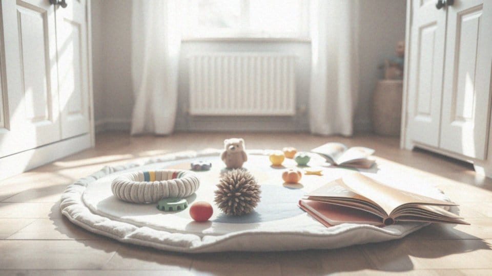 Zabawki zachęcające do leżenia na brzuszku – rozwój niemowląt